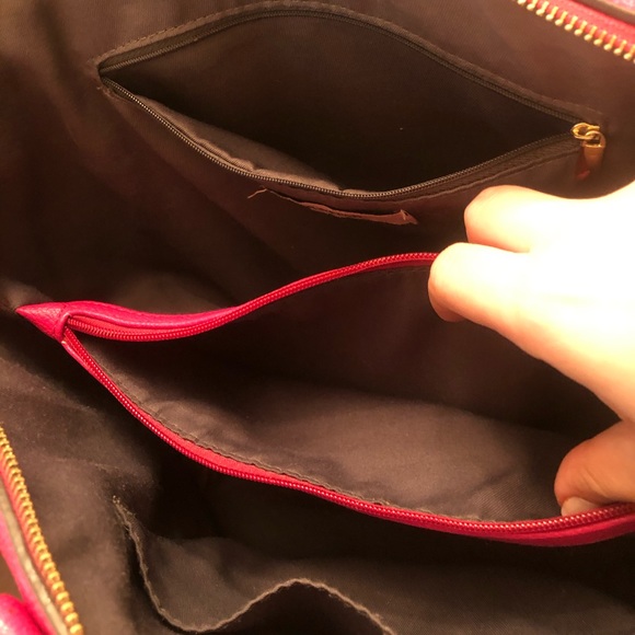 SOLD!!! Justfab Pink Satchel Purse - Picture 6 of 6